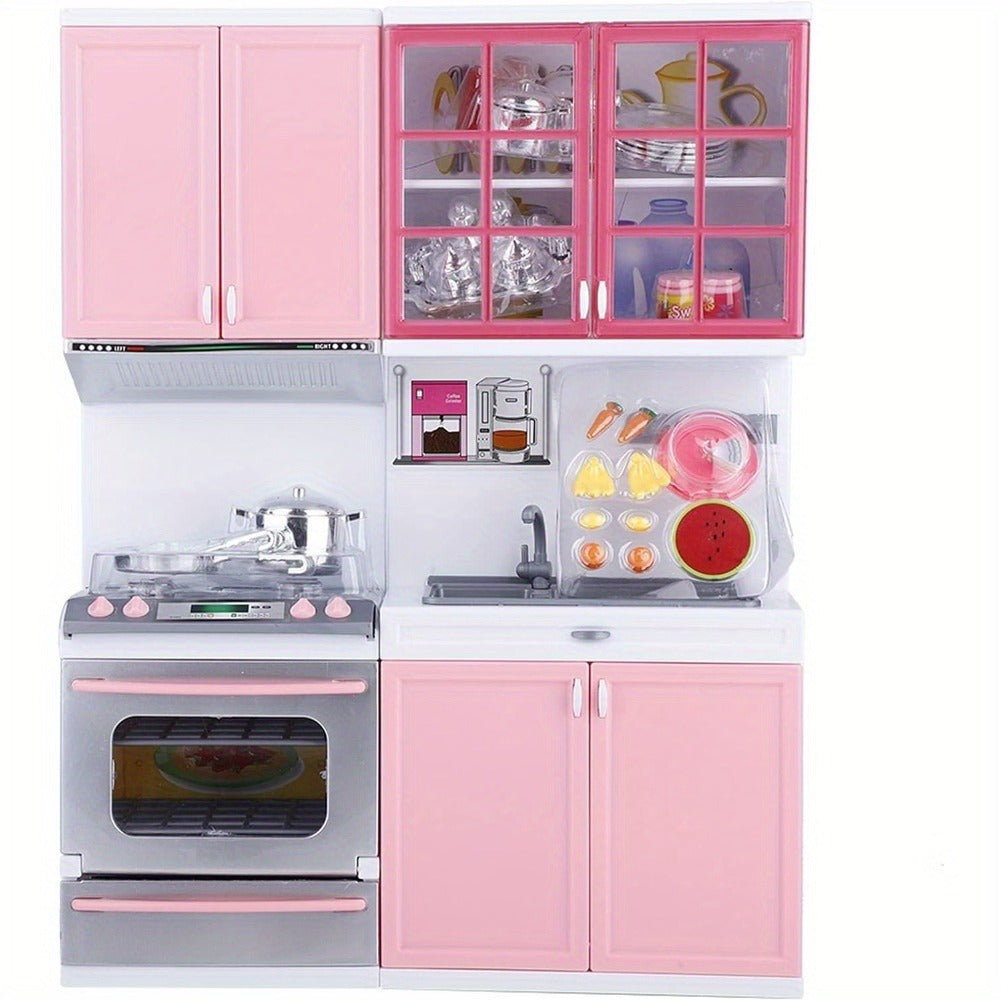 Cuisine Jouer ¨¤ la maison, Mini Cuisine jouet Ensemble de cuisine Faire semblant Cuisine Dr?le Ensemble Jeu de r?le pour les cadeaux de No?l