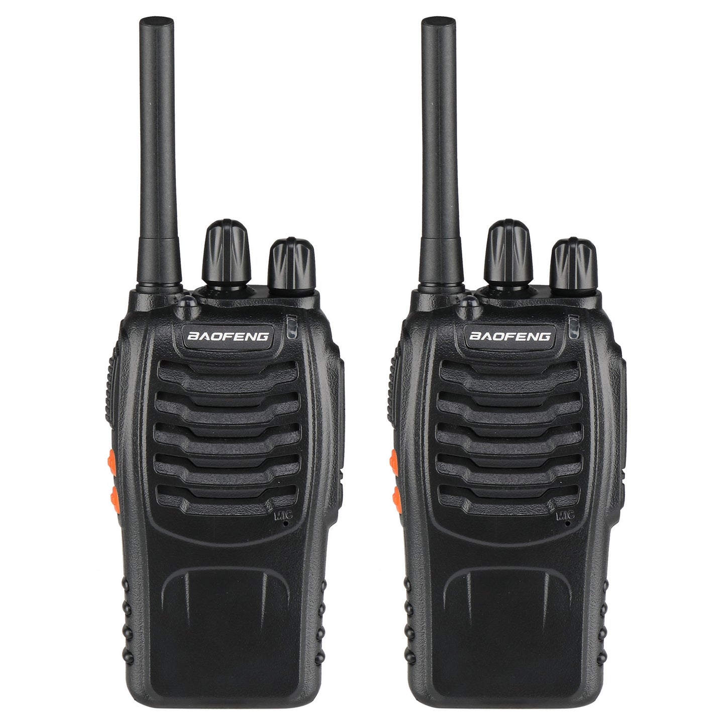 BF-88E 1500mAh Walkie-talkie en veille ultra longue EU Standard Noir