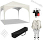 Party Tent£¬Tonnelle Pliante/Abri de F¨ºte/Pavillon R¨¦tractable pour Jardin, Terrasse ou ¨¦v¨¦nements Ext¨¦rieurs