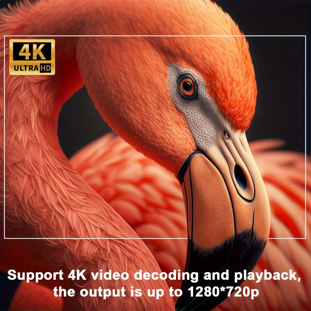 Projecteur HY300Pro 4K Android 11 Double Wifi6 260 ANSI Prise EU Allwinner H713 sans fil 5.0 1080P 1280*720P Home Cin¨¦ma Projecteur Ext¨¦rieur
