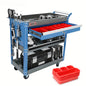 Chariot ¨¤ outils roulant ¨¤ 3 niveaux