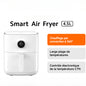 Smart Air Fryer, Friteuse ¨¤ air intelligente, 4.5 litres, Polissage 100-convection ¨¤ 360 ¡ã, Grande plage de temp¨¦rature, 40 ¡ãC ¨¤ 200 ¡ãC