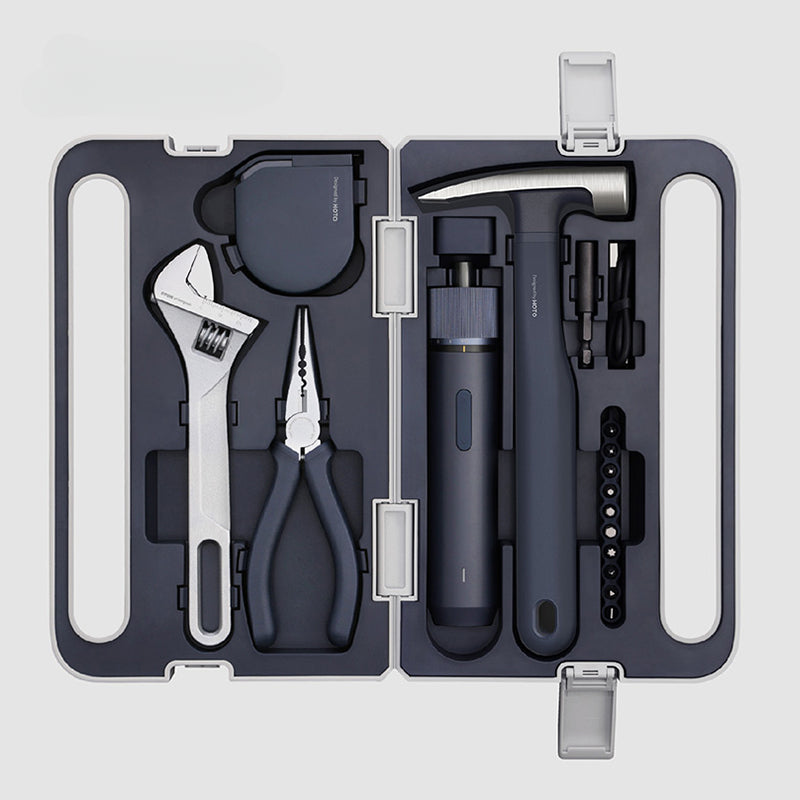 Tournevis sans fil pour la salle de bain, kit d'outils de bricolage, bo?te ¨¤ outils ¨¦lectrique pour l'entretien domestique, TO 3.6V