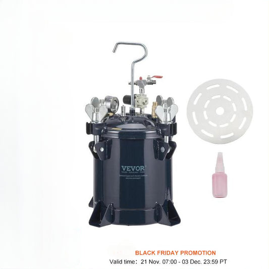 Pot de Pression de Peinture ¨¤ l'Air Pr¨¦cieux, Mastic de R¨¦paration de Fuite en M¨¦tal T1, pour l'Industrie et la Construction de Maisons, 10L