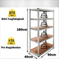 ¨¦tag¨¨re de Garage en M¨¦tal, Sans Boules, R¨¦glable, ¨¦tag¨¨re d'Atelier, Charge Maximale 875kg, Installation Facile