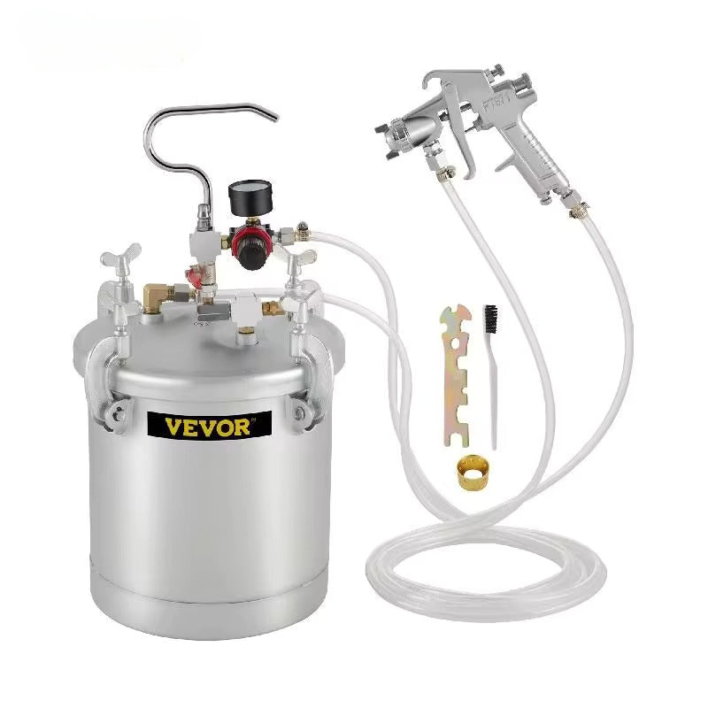 Pot de peinture haute pression avec odorpulv¨¦risateur et tuyau, pulv¨¦risateur pr¨¦cieux, maison, industriel, peinture commerciale, rev¨ºtement de pulv¨¦risation, 10l, 15l