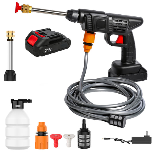 Nettoyeur ¨¤ haute pression sans fil de 200W, pistolet d'eau ¨¤ pression pour laver la voiture, machine de nettoyage ¨¤ pression d'eau pour Makita 18V Battery