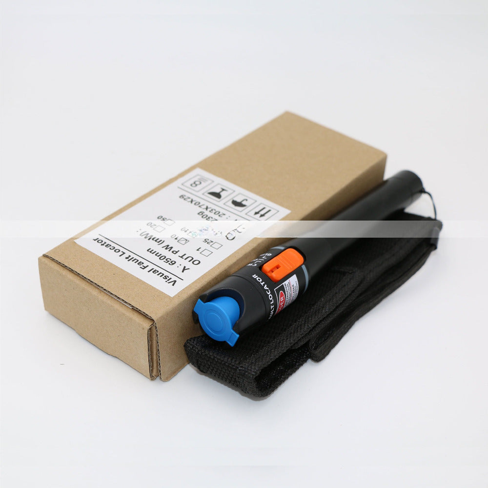 Localisateur visuel de d¨¦fauts, source laser ¨¤ fibre optique, lumi¨¨re laser rouge, 10mw, 12km