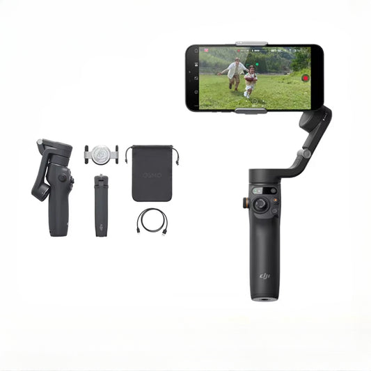 Osmo Mobile 6 OM 6 D¨¦terminer le cardan, Stabilisation ¨¤ 3 axes, Security eTrack 5.0, Extension int¨¦gr¨¦e, Nouvelle marque originale, En stock