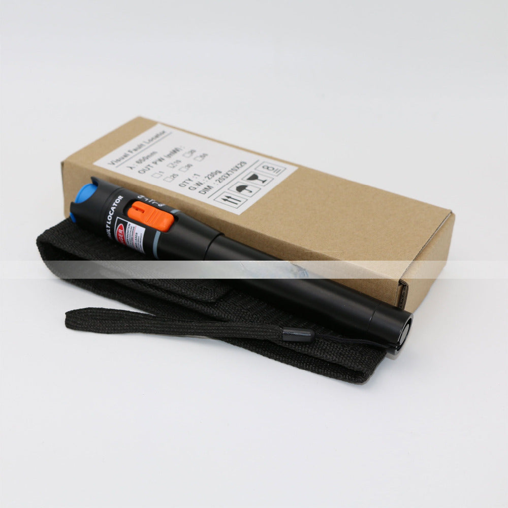 Localisateur visuel de d¨¦fauts, source laser ¨¤ fibre optique, lumi¨¨re laser rouge, 10mw, 12km