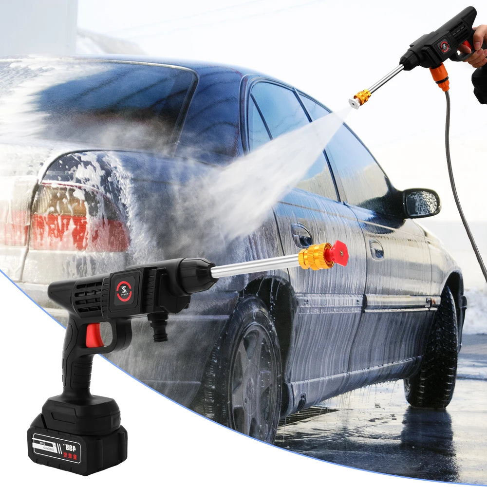 Pistolet pulv¨¦risateur haute pression sans fil, lave-auto, odorde lavage, machine ¨¤ livres haute puissance, outil ¨¦lectrique pour Makita, batterie 18V, 200W, 50 bars
