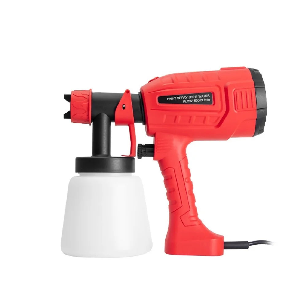 Pistolet pulv¨¦risateur ¨¦lectrique haute puissance, pulv¨¦risateur de peinture HVLP, a¨¦rographe ¨¤ rev¨ºtement en acier pour meubles automatiques, 2 buses, pulv¨¦risation facile, 700W, 1000ml, 220V