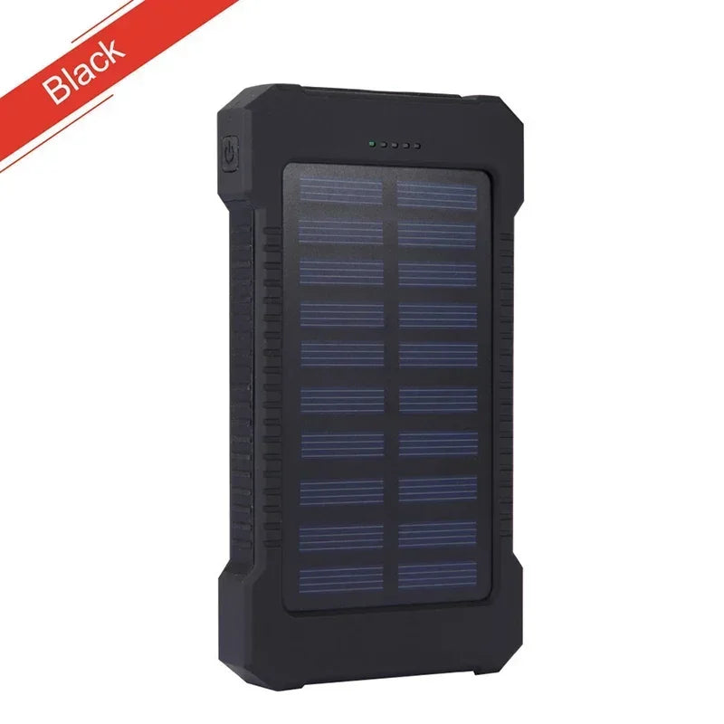 Batterie Externe Solaire Portable, Ci-dessus 100000mAh, Charge Rapide, ¨¦tanche, avec Lampe de Poche SOS, pour Xiaomi