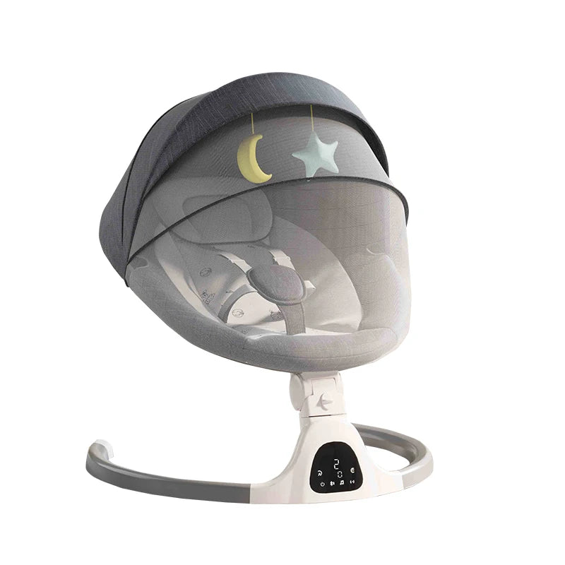 Berceaux de lit ¨¤ bascule pour b¨¦b¨¦, balan?oire ¨¦lectrique de luxe, secoueur inclinable, si¨¨ge ¨¤ cinq points avec t¨¦l¨¦commande