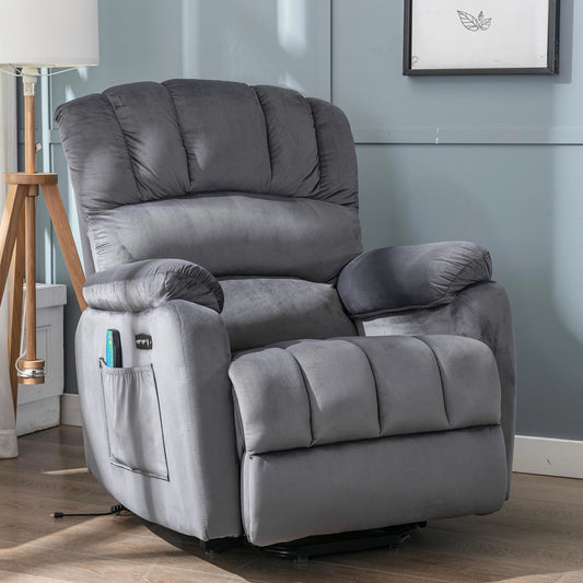 Chaises de relaxation et inclinables, chaise TV avec fonction inclinable, chaise personnalis¹Èe valide avec t¹Èl¹Ècommande, tissu inclinable