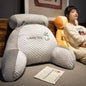 Coussin de chevet ½Ç pois glac¹Ès, oreiller de taille doux, grand dossier, oreiller de lit, oreiller de canap¹È, lecture de lit, Husky, 60x45x20cm