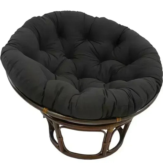 Coussin Pouf Rond, Heart de Sol, Siõ¹ge de Jardin, Coussin de Canap¹È, Maison, 100cm¨Ûblack
