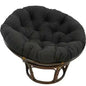 Coussin Pouf Rond, Heart de Sol, Siõ¹ge de Jardin, Coussin de Canap¹È, Maison, 100cm¨Ûblack