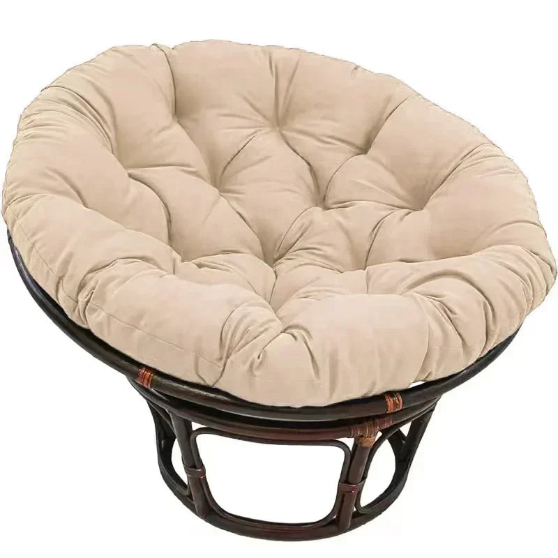 Coussin Pouf Rond, Heart de Sol, Siõ¹ge de Jardin, Coussin de Canap¹È, Maison, 100cm¨Ûblack