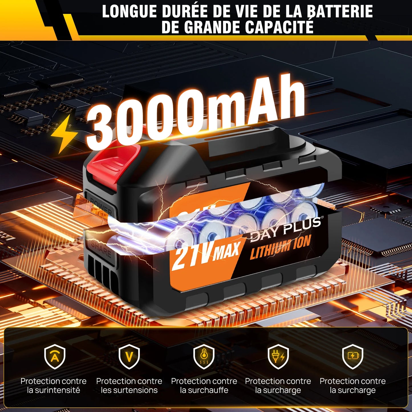sans fil Nettoyeur haute pression portable voiture ¨¦lectrique nettoyeur 3.0ah jardin plancher batterie, 150bar