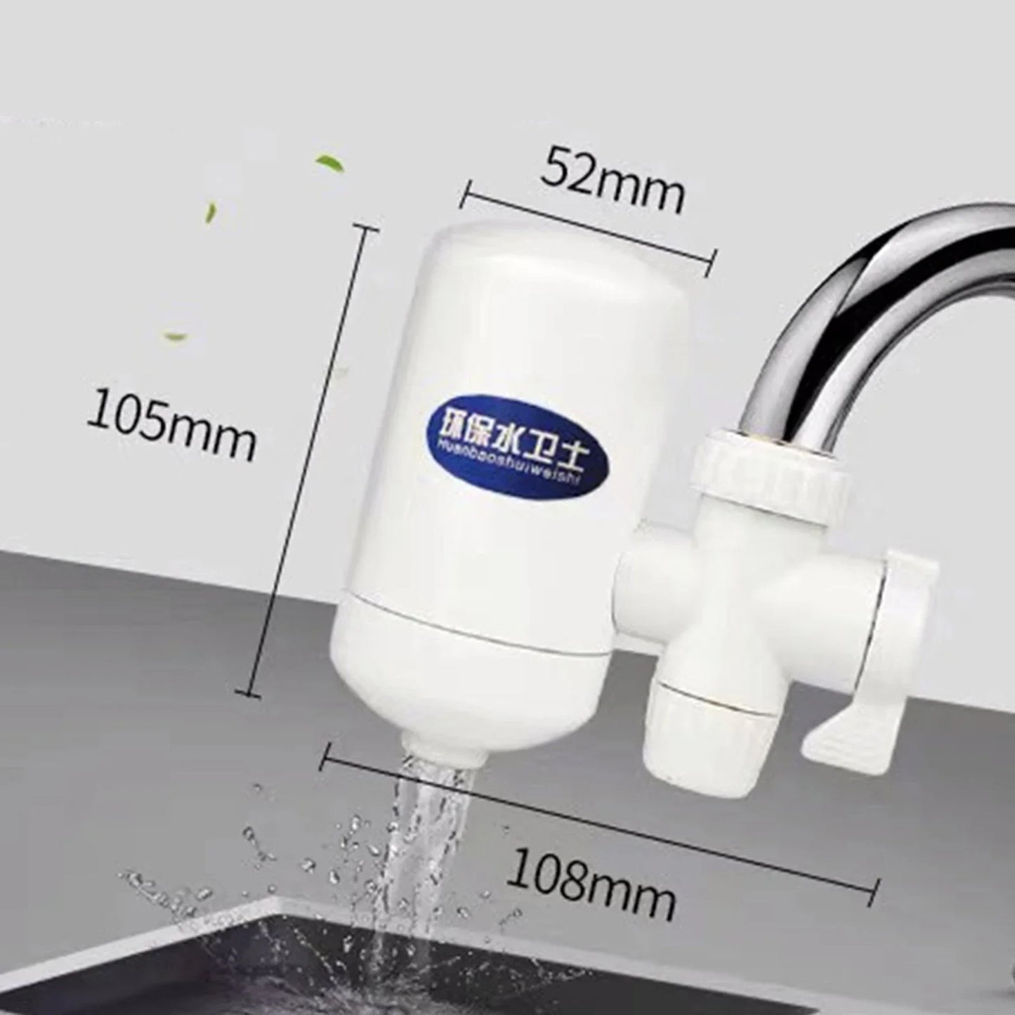 Filtre ¨¤ eau supporter ficateur pour la maison et la cuisine, cartouche en c¨¦ramique saine