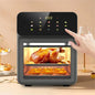 Friteuse ½Ç air ¹Èlectrique sans huile de grande capacit¹È, cuisine domestique automatique, four ½Ç convection de cuisson ½Ç 360 ¡«, friteuse profonde sans huile, 12L