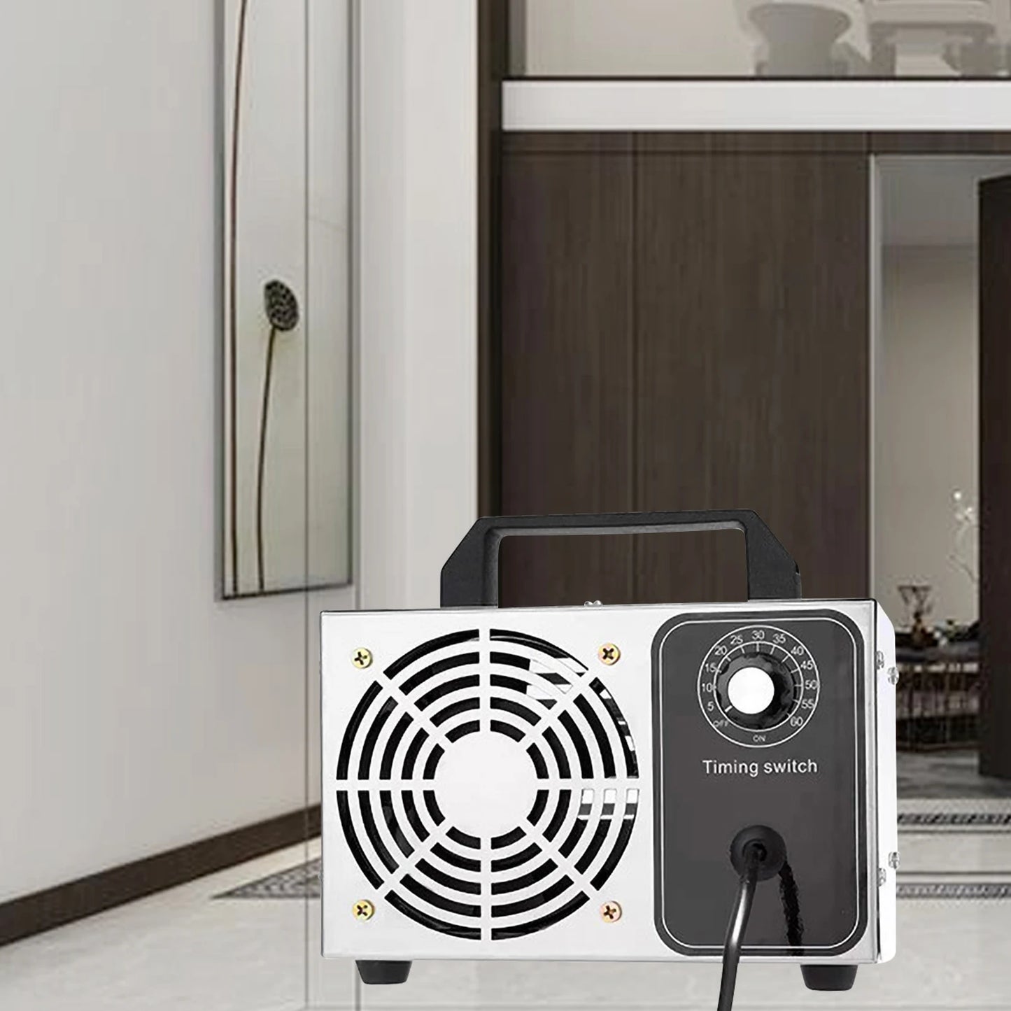 G¹Èn¹Èrateur d'ozone 32, supporter ficateur d'air O3, d¹Èsodorisant d'air pour la maison, la cuisine, le bureau, la voiture