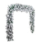 Guirxi¹Èt¹È Blanche en Rotin et Velours pour Arbre de No?l, D¹Ècoration Festive, Chemin¹Èe, Escalier, Porte, Jardin, Cour, 1.8m