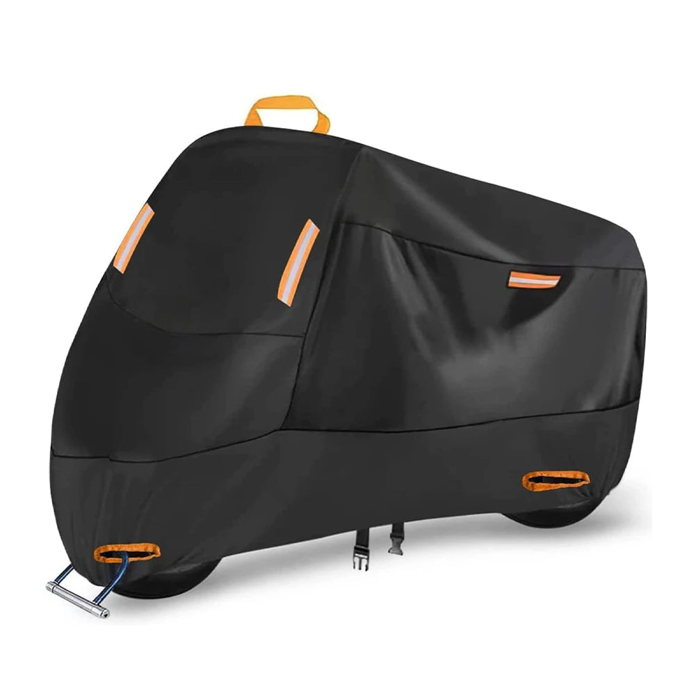 Juste de moto toutes saisons Protection ext¨¦rieure universelle ¨¦tanche contre les d¨¦bris de poussi¨¨re Protection UV 210D optique XXXXL Oxford