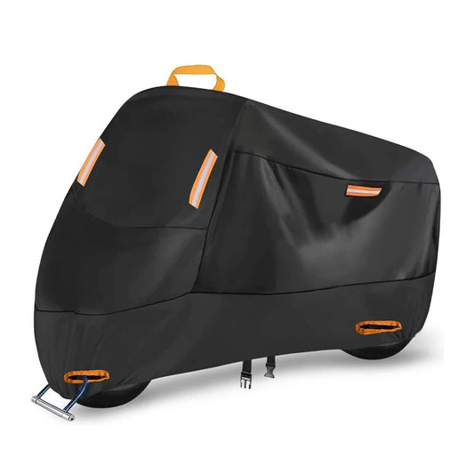 Juste de moto toutes saisons Protection ext¨¦rieure universelle ¨¦tanche contre les d¨¦bris de poussi¨¨re Protection UV 210D optique XXXXL Oxford