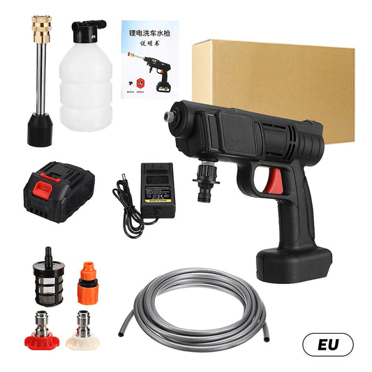 Nettoyeur haute pression sans fil, odor¨¤ eau, lave-auto, nettoyeur haute pression, machine ¨¤ livres, batterie 18V, 200W, 30 bars