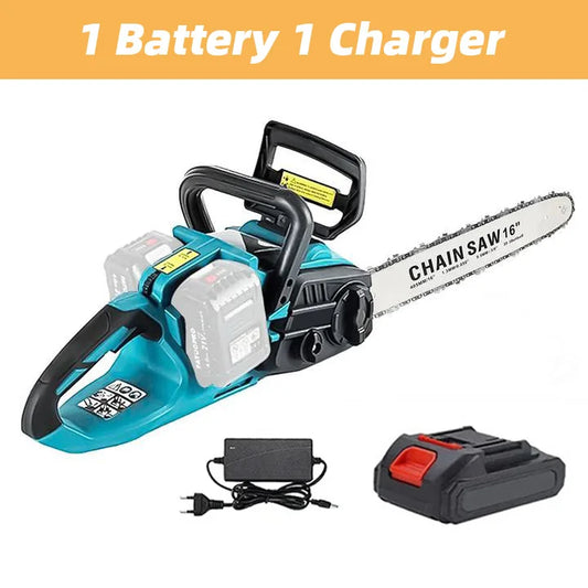 Tron?onneuse ¹Èlectrique sans fil, outil ¹Èlectrique de travail de calcul d'¹Èlagage, d¹Ècoupeur de jardin, batterie sans balais, 3500W, 16 pouces