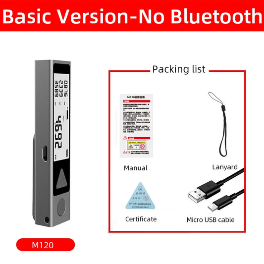 MiNi distancem¨¨tre Laser Bluetooth, ruban de mesure Laser Trena, Laser portatif,Basic Version,40m