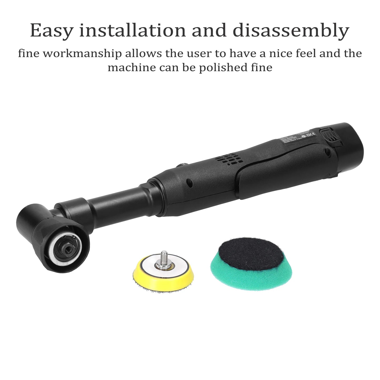 Mini Polisseuse ¹Èlectrique Portable pour Voiture, Kit de Machine ½Ç Polir et ½Ç Cirer, Rechargeable