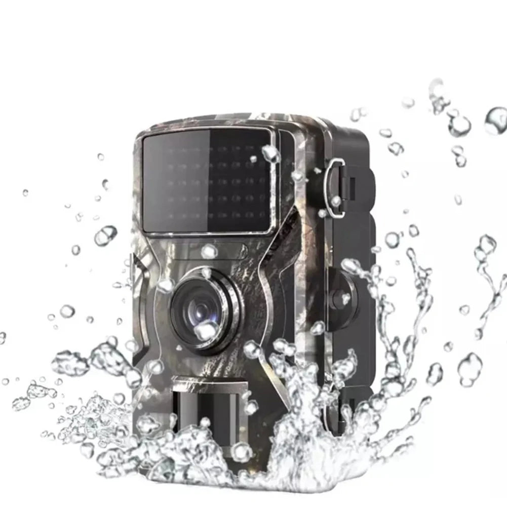 Mini cam¨¦ra de suivi ¨¦tanche activ¨¦e par le mouvement, cam¨¦ra de pi¨¨ge ext¨¦rieure, surveillance de suivi, vision nocturne, 16MP, 1080P