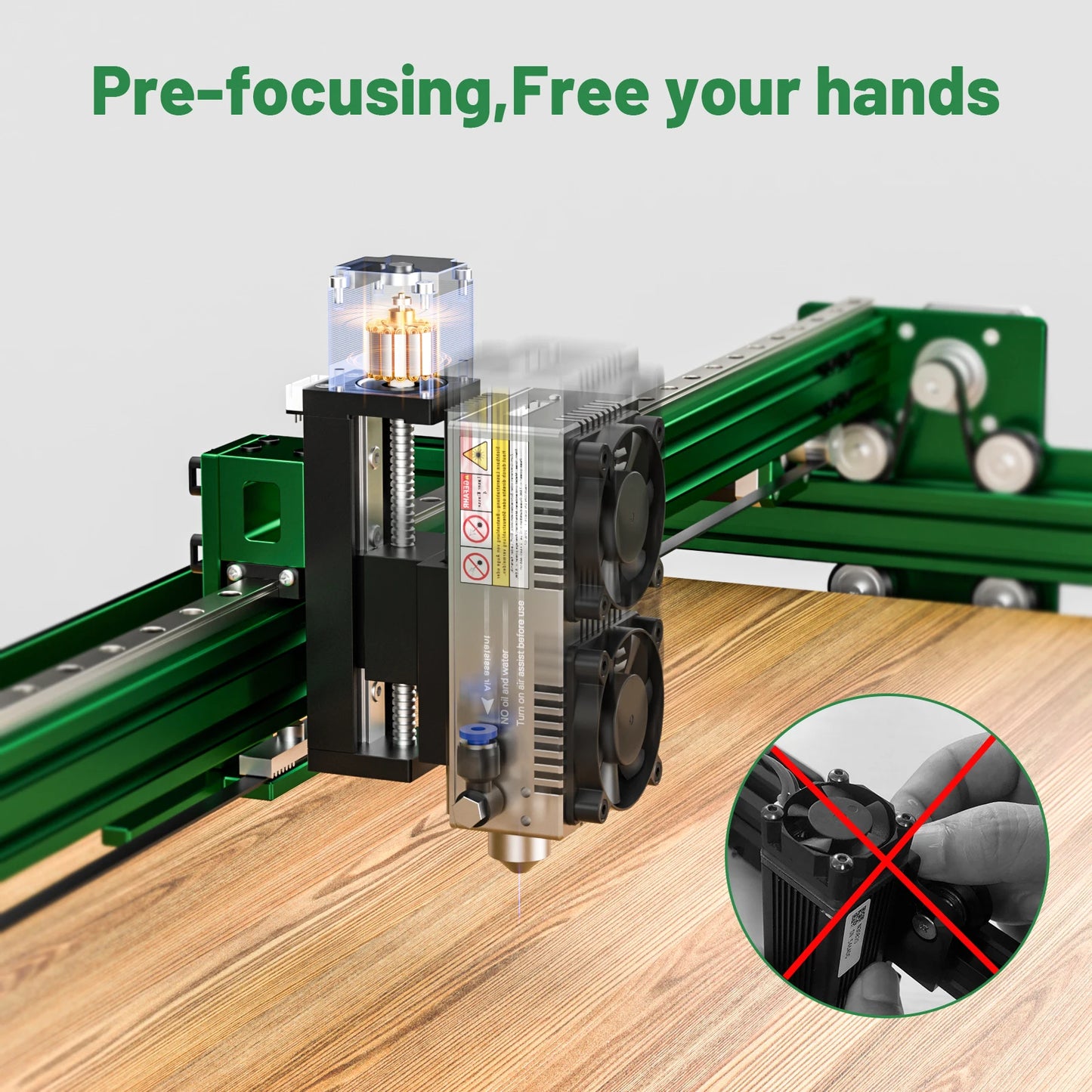 Machine ¨¤ d¨¦couper le bois avec contr?le sans fil GRBL, Max 4, E80 Laser, Dimensions injuste, 120W, CNC