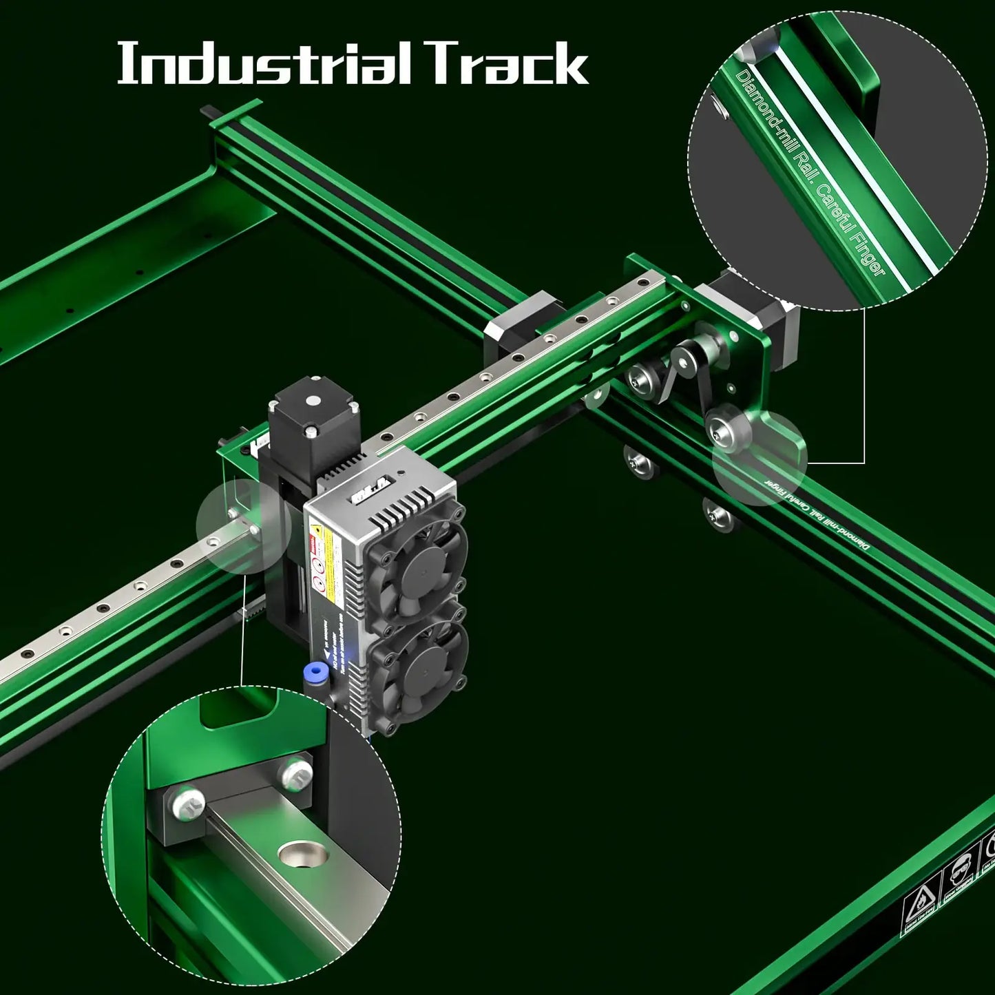 Machine ¨¤ d¨¦couper le bois avec contr?le sans fil GRBL, Max 4, E80 Laser, Dimensions injuste, 120W, CNC