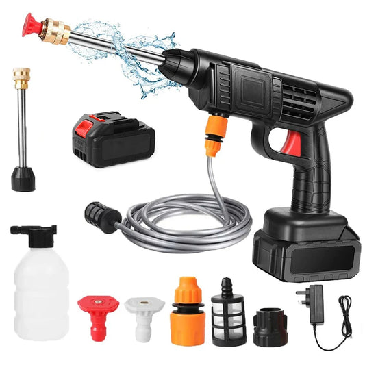 haute pression sans fil, 200W, 35 bars, odorpulv¨¦risateur, lavage de voiture, machine ¨¤ livres d'eau sous pression pour Makita, batterie 18V