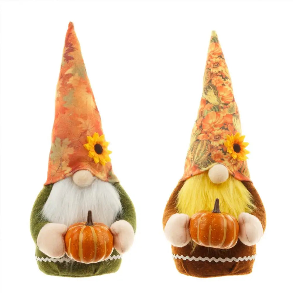 Nisse Tomte ÿ d¹Ècoration en peluche, Gnome, citrouille, tournesol, su¹Èdoise, elfe Nisse Tomte, d¹Ècoration pour no?l, automne, Thanksgiving