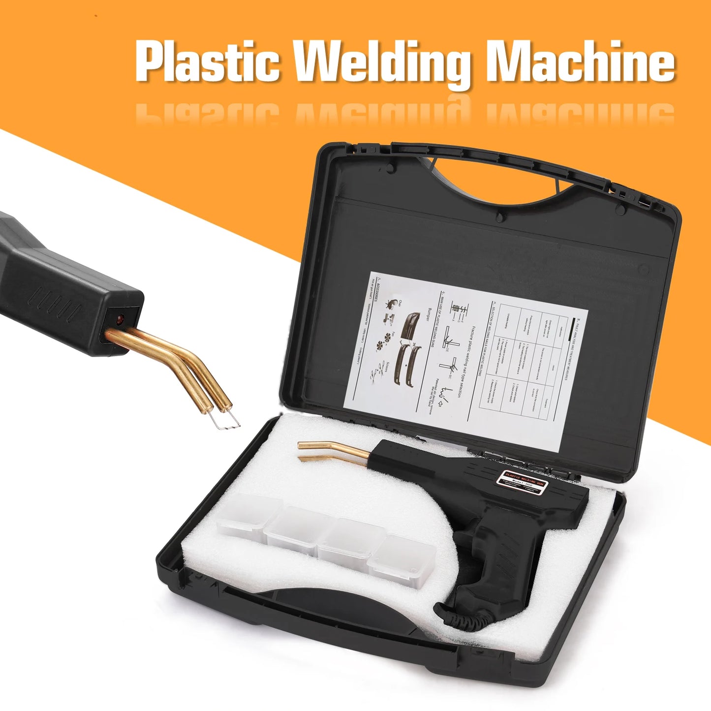 Pistolet de Soudage en Plastique Portable, Outils de Garage, pour R¹Èparation de Pare-Chocs de Voiture en PVC