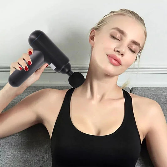 Pistolet de massage ¹Èlectrique pour fascial, masseur musculaire profond, corps, cou, exercice de relaxation, instituts