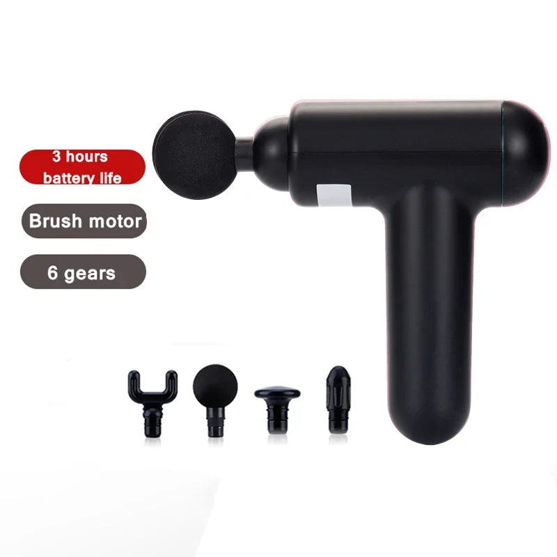 Pistolet de massage ¹Èlectrique pour fascial, masseur musculaire profond, corps, cou, exercice de relaxation, instituts