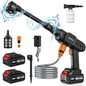 Pistolet ¨¤ eau haute pression pour voiture, laveuse, maison, jardin, livres, machine ¨¤ laver, sans bo?te ¨¤ outils, batterie Makita, nouveau, 6 en 1, 20000mAh