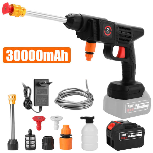 Pistolet pulv¨¦risateur haute pression sans fil, lave-auto, odorde lavage, machine ¨¤ livres haute puissance, outil ¨¦lectrique pour Makita, batterie 18V, 200W, 50 bars