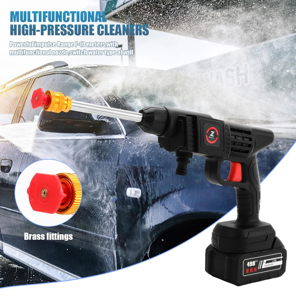 Pistolet pulv¨¦risateur haute pression sans fil, lave-auto, odorde lavage, machine ¨¤ livres haute puissance, outil ¨¦lectrique pour Makita, batterie 18V, 200W, 50 bars