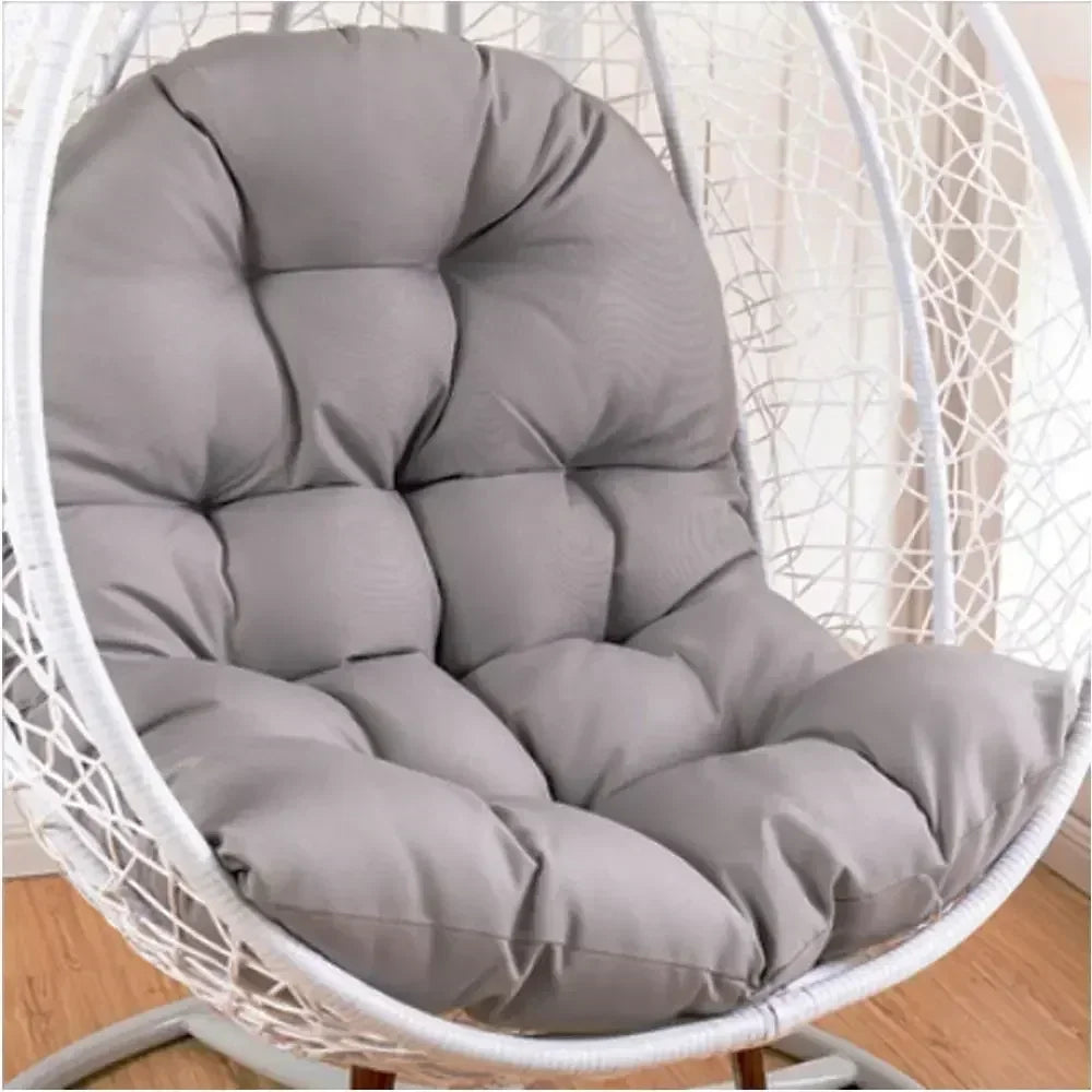 Polymõ¹res de siõ¹ge de chaise ½Ç bascule ¹Èpais, coussin de chaise ½Ç ?ufs, oreiller de dossier de balan?oire, approvisionnement ext¹Èrieur