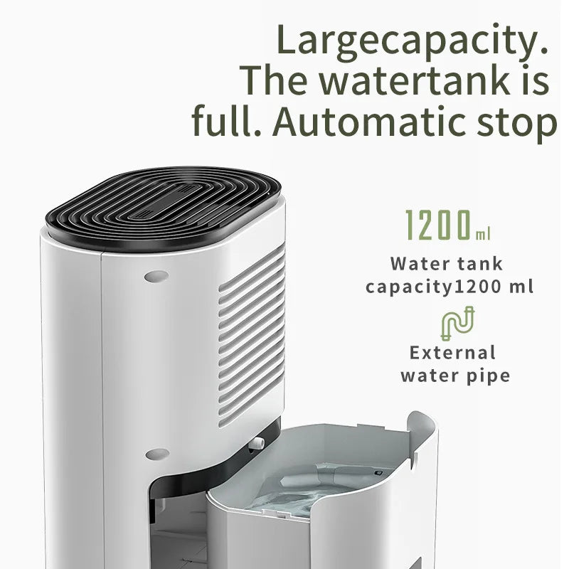 Purificateur d'air portable 2 en 1 pour la maison, la chambre, la cuisine, s¹Ècheur d'air, absorbeurs d'humidit¹È silencieux, Touch and Remote Type