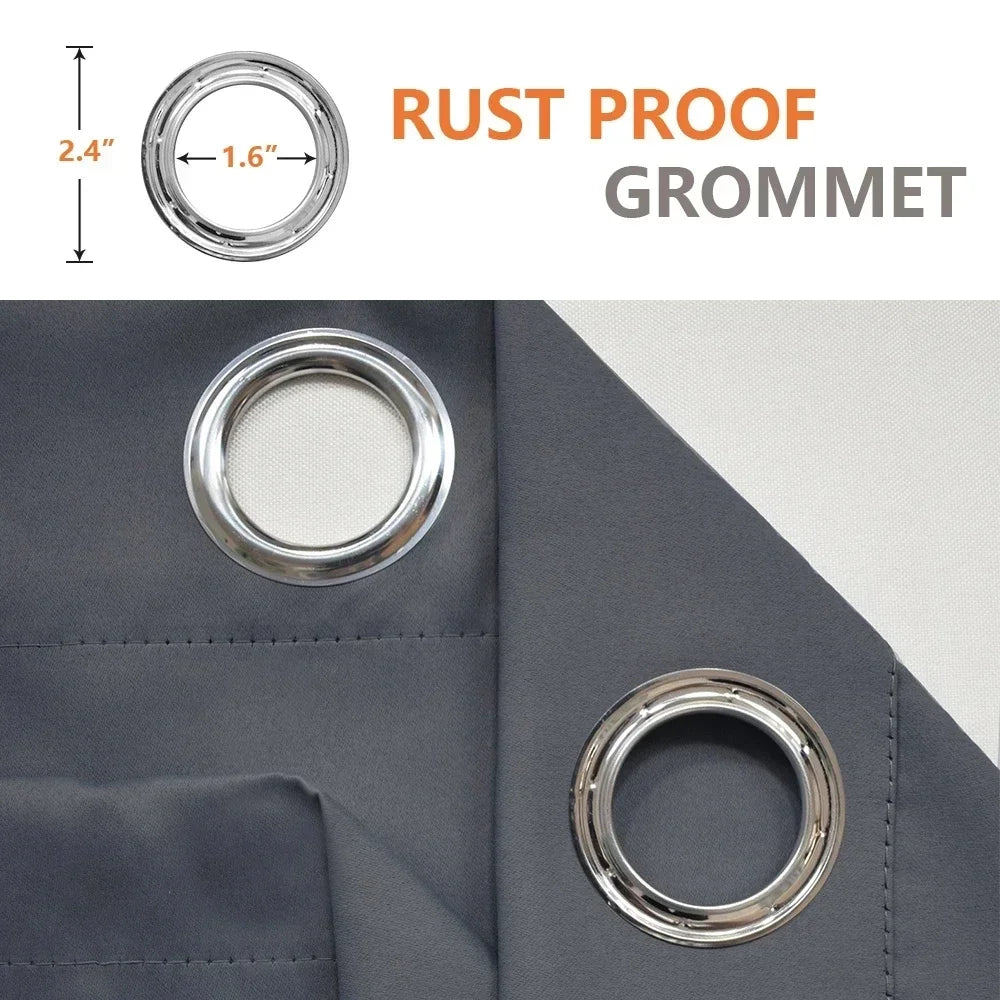 Rideaux d'ext¹Èrieur imperm¹Èables, occultant, lumiõ¹re du soleil, pour jardin, pergola, terrasse couverte, gaz¹Èbo, blue, 106cmX160cm, 1pcs