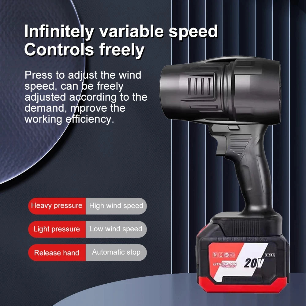 cheveux ¨¦lectrique pour d¨¦neigement de voiture, ventilateur ¨¤ jet de odor¨¤ air violent, turbine de 70m, 1000W
