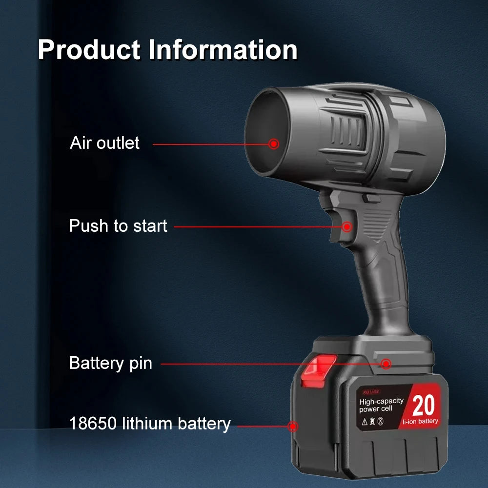 cheveux ¨¦lectrique pour d¨¦neigement de voiture, ventilateur ¨¤ jet de odor¨¤ air violent, turbine de 70m, 1000W